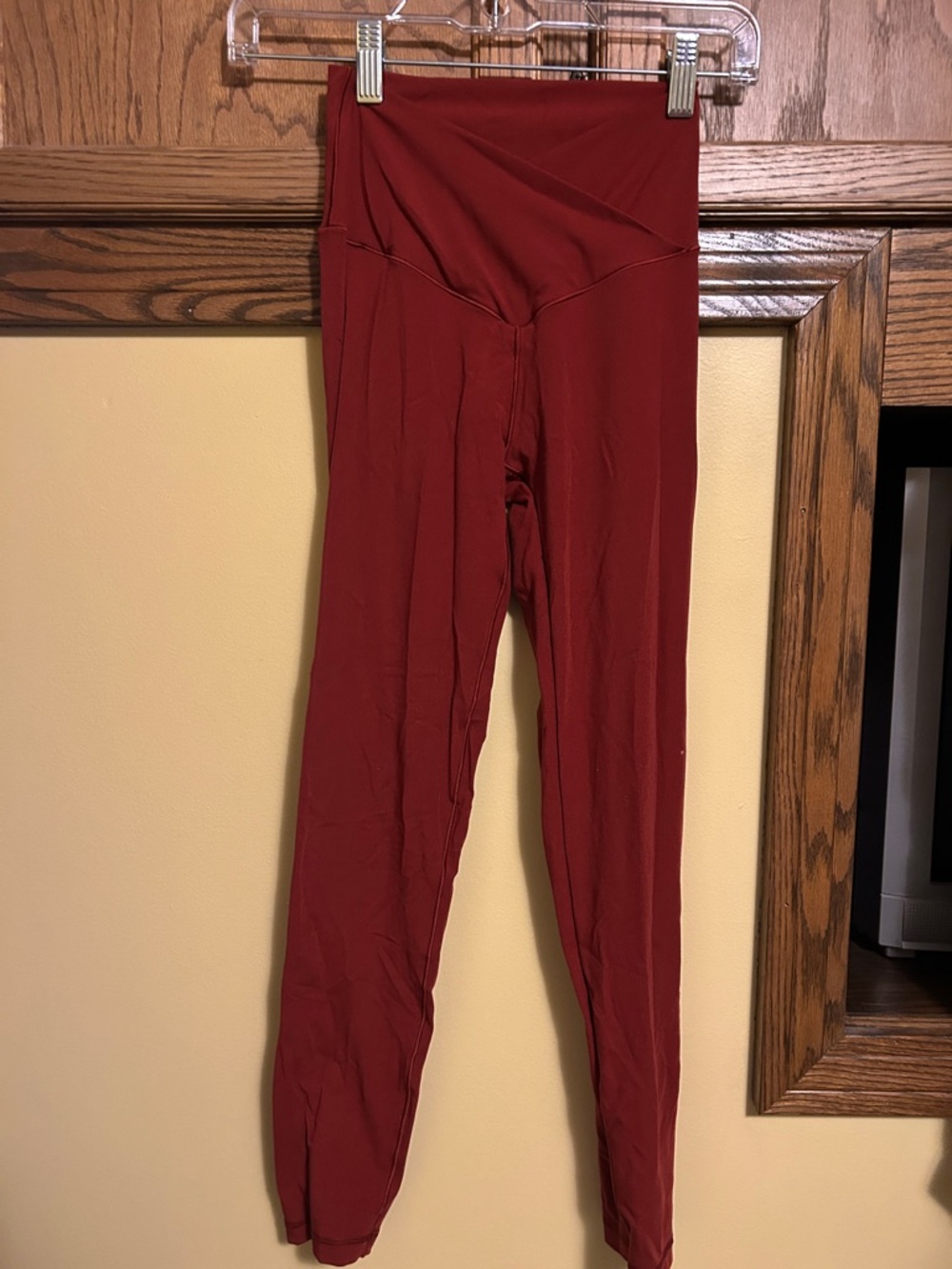 aerie Red High-Waist Leggings